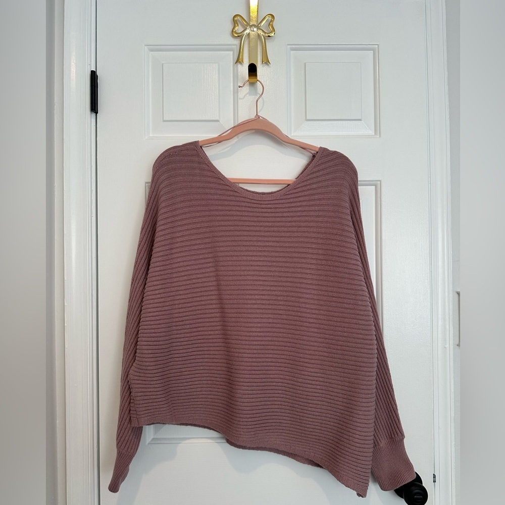 By Anthropologie Ribbed Pullover Sweater